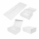 Pudełko Prezentowe, Magnetyczne - Białe 350x250x110mm + nadruk - obrazek 5
