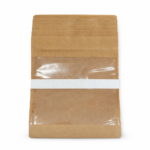 Doypack Papier Kraft 290x180x90 - 1000ml - duże okienko -25 szt. - obrazek 4