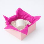 Bibuła ozdobna w arkuszach 38x50 - Purpurowa, 100 szt. - obrazek 4