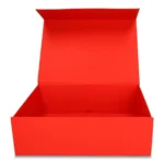 Pudełko Prezentowe, Magnetyczne - czerwone 245×180×80 mm - obrazek 3