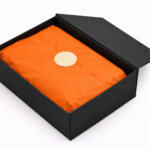 Bibuła ozdobna w arkuszach 50x70cm - Pomarańczowa, 100 szt. - obrazek 5