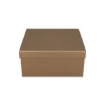 Pudełko składane EASYBOX Plus 150x150x70 Złote Ciemne + nadruk - obrazek 5