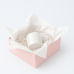 Bibuła ozdobna w arkuszach 50x70cm - Biała, 100 szt. - obrazek 4