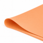 Bibuła ozdobna w arkuszach 50x70cm - Łososiowa, 100 szt. - obrazek 3