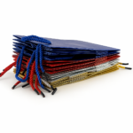 Torba prezentowa na wino, zestaw 12 szt. - 11x9x35 cm