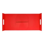 Pudełko Prezentowe Trójkąt Silk Touch Czerwone 250x110x240mm - obrazek 3