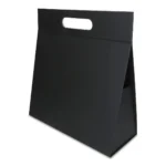Pudełko Prezentowe Trójkąt Silk Touch Czarne 250x110x240mm