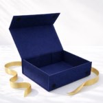 Pudełko Prezentowe Velvet Touch Granatowe  245x180x80mm