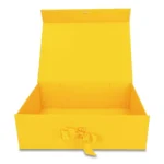 Pudełko Prezentowe Wstążka Silk Touch Żółte  245x180x80mm - obrazek 3