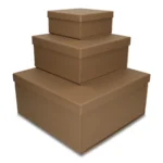 Pudełko składane EASYBOX Plus 220x220x100 Złoty Ciemny - obrazek 5