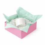 Bibuła ozdobna w arkuszach 38x50cm - Pastelowy Miętowy, 100 szt. - obrazek 4