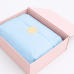 Bibuła ozdobna w arkuszach 38x50cm - Pastelowy Błękit, 100 szt. - obrazek 5