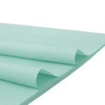 Bibuła ozdobna w arkuszach 38x50cm - Pastelowy Miętowy, 100 szt.