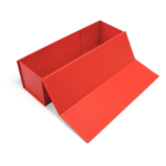 Pudełko magnetyczne składane EASYBOX 100x100x350 czerwony struktura - obrazek 9