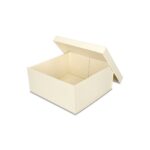 Pudełko składane EASYBOX Plus 150x150x70 Białe Kremowe + nadruk - obrazek 3