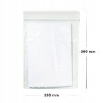 Torebka strunowa LDPE 200x200mm 100 szt, - obrazek 4