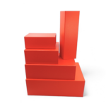 Pudełko magnetyczne składane EASYBOX 230x230x95 czerwony - obrazek 3