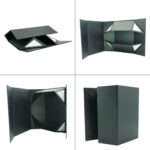 Pudełko magnetyczne składane EASYBOX 420x320x140 czarny struktura - obrazek 8