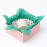 Bibuła ozdobna w arkuszach 50x70cm - Morska Zieleń, 100 szt. - obrazek 4