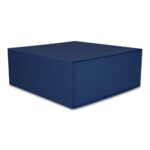 Pudełko Prezentowe Silk Touch Granatowe 250x250x100mm + nadruk - obrazek 2