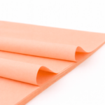 Bibuła ozdobna w arkuszach 38x50cm - Łososiowy, 100 szt.