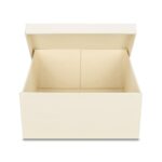 Pudełko składane EASYBOX Plus 220x220x100 Białe Kremowe + nadruk - obrazek 4