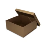 Pudełko składane EASYBOX Plus 220x220x100 Złoty Ciemny