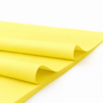 Bibuła ozdobna w arkuszach 50x70cm - Żółta, 100 szt.
