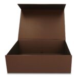 Pudełko Prezentowe, Magnetyczne - Brązowe 350x250x110mm + nadruk - obrazek 4