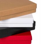 Pudełko ozdobne, składane 230x170x50 Czerwony Perłowy - 5 szt. - obrazek 6