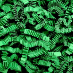 Wypełniacz, wiórki do prezentów ZigZag DELUX 1 kg Zielony - obrazek 3