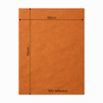 Bibuła ozdobna w arkuszach 50x70cm - Miedziana, 100 szt. - obrazek 6
