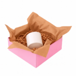 Bibuła ozdobna w arkuszach 50x70cm - Kawa Brązowa, 100 szt. - obrazek 4