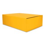 Pudełko Prezentowe, Magnetyczne - Żółte 350x250x110mm + nadruk - obrazek 2