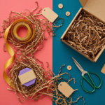 Wypełniacz, wiórki do prezentów 1 kg Kraft - obrazek 6