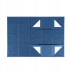 Pudełko na wino  magnetyczne składane EASYBOX PLUS 100x100x350 Granatowy - obrazek 9