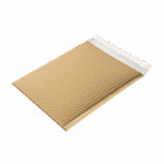 Koperta bąbelkowa METALIC COFFEE GOLD 140x170mm
