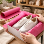 Bibuła ozdobna w arkuszach 38x50cm - Biała, 100 szt. - obrazek 8