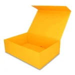 Pudełko Prezentowe, Magnetyczne -  Żółte 420x320x140
