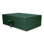 Pudełko Prezentowe Wstążka Silk Touch Zielone  350x250x110mm - obrazek 2