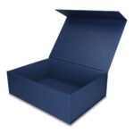 PudełkoPrezentowe, Magnetyczne - Granatowe 245x180x80mm + nadruk - obrazek 3