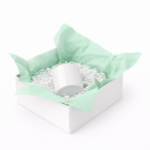 Bibuła ozdobna w arkuszach 50x70cm - Miętowa, 100 szt. - obrazek 4