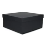 Pudełko prezentowe składane 30 x 30 x 14 cm, składane Czarny Matowy - obrazek 2