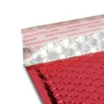 Koperta bąbelkowa METALIC RED 260x320mm - obrazek 3