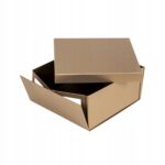 Pudełko składane EASYBOX Plus 220x220x100 Złoty Ciemny - obrazek 6