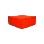 Pudełko Prezentowe Silk Touch Czerwone   250x250x100mm - obrazek 2