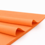 Bibuła ozdobna w arkuszach 50x70cm - Pomarańczowa, 100 szt.