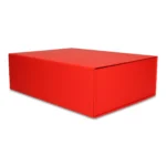Pudełko Prezentowe, Magnetyczne - czerwone 245×180×80 mm - obrazek 2