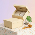 Pudełko prezentowe składane 30 x 30 x 14 cm, składane Kremowe - obrazek 8