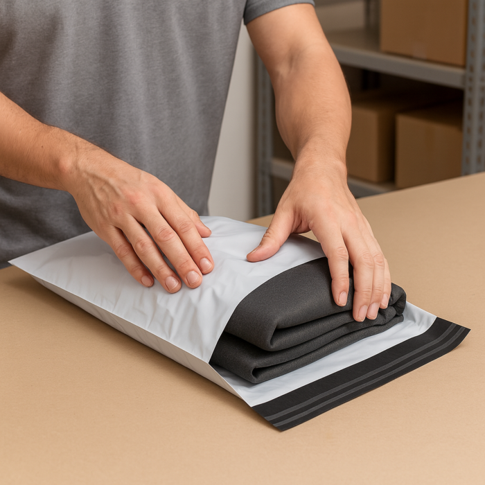 Foliopak kurierski Ekologiczny STANDARD 450 x 550 mm XL | 50 szt, koperty foliowe - obrazek 8
